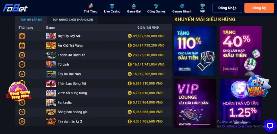 Nhập số tiền và xác nhận nạp tiền sv366 win